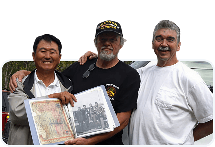 Veterans reunited after