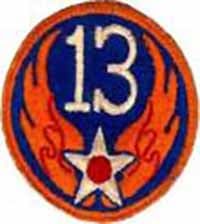13TH AIR FORCE insignia