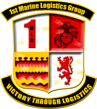 1st Marine Logistics Group insignia