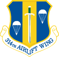 314th Airlift Wing insignia