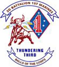 3RD BATTALION 1ST MARINES insignia