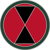 7TH INF DIV insignia
