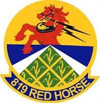 819 RED HORSE insignia