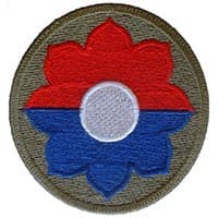 9TH ID insignia