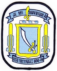 USS TATTNALL DDG-19 insignia