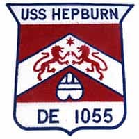 USS HEPBURN insignia