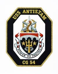 USS ANTIETAM insignia
