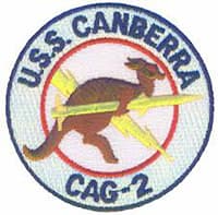 USS CANBERRA CAG2 insignia