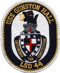 USS GUNSTON HALL insignia