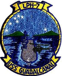 USS GUADALCANAL LPH-7 insignia
