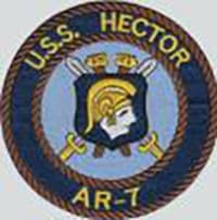 USS HECTOR AR-7 insignia