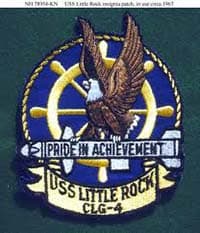 USS LITTLE ROCK insignia