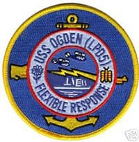 USS OGDEN insignia