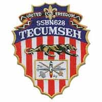 USS TECUMSEH insignia