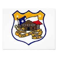 USS ALAMO insignia