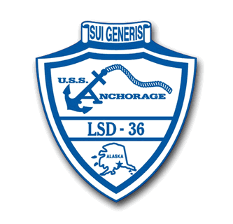 USS ANCHORAGE (LSD-36) insignia
