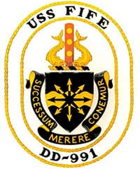 USS FIFE insignia