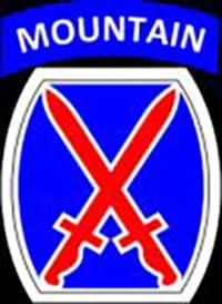 10TH MTN DIV insignia