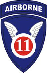11TH ABN DIV insignia
