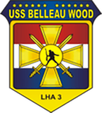 USS BELLEAU WOOD insignia
