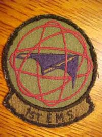 1ST EMS insignia