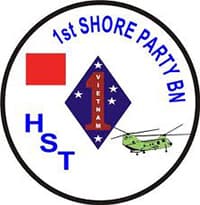 1ST SHORE PARTY BN insignia