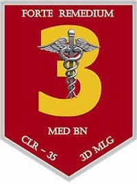 3RD MED BN insignia