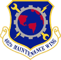 402nd Maintenance Wing insignia