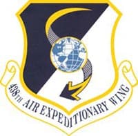 438 MAW insignia