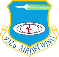 932d Airlift Wing insignia