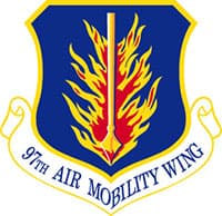 97th Air Mobility Wing insignia