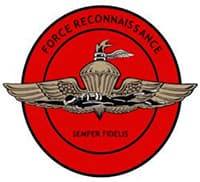 FIRST FORCE RECON insignia