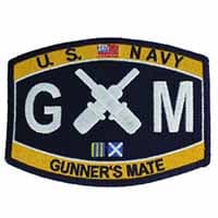 GUNNERS MATE insignia