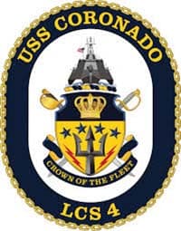 USS CORONADO insignia