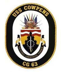 USS COWPENS insignia