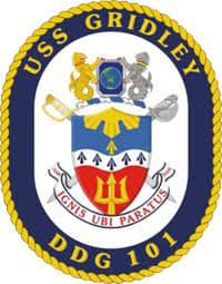 USS GRIDLEY insignia