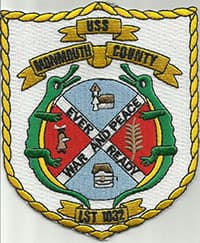 USS Monmouth County insignia