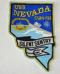 USS NEVADA insignia