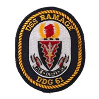 USS RAMAGE insignia