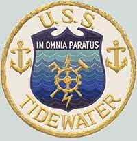 USS TIDEWATER insignia