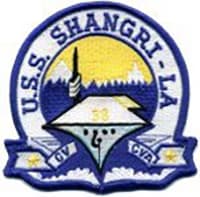 USS SHANGRI LA CVA 38 insignia