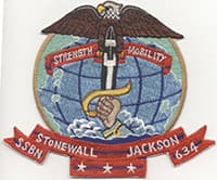 USS STONEWALL JACKSON insignia