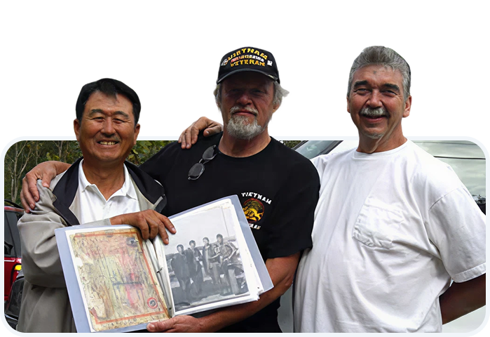 Veterans reunited after